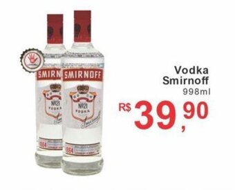 Vodka Smirnoff 998ml