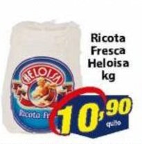 Vencedor Atacadista Ricota Fresca Heloisa 1kg oferta