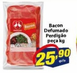 Vencedor Atacadista Bacon Defumado Perdigao peca 1kg oferta