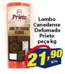 Lombo Canadense defumado Prieto peca 1kg