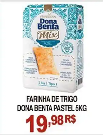 Mercadão Atacadista Farinha de Trigo Dona Benta Pastel 5kg oferta