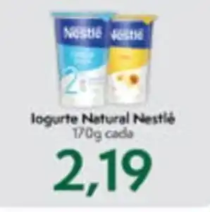 Master Supermercados Iogurte Natural Nestle 170g cada oferta