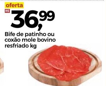 Frangolândia Bife de patinho ou coxao mole bovino resfriado 1kg oferta