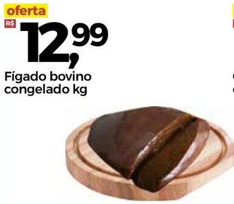Frangolândia Figado Bovino Congelado 1kg oferta