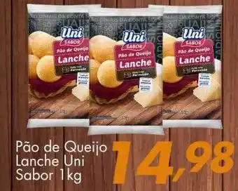 Confiança Supermercados Pão De Queijo Lanche Uni Sabor oferta