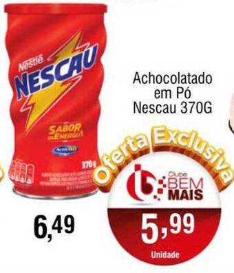 Supermercado Bem Barato Achocolatado Em Pó Nescau oferta