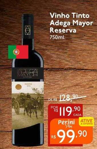 Perini Vinho Tinto Adega Mayor Reserva oferta
