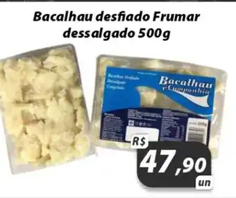 Bacalhau Desfiado Frumar Dessalgado