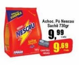 Higa's Supermercado Achoc. po Nescau Sache 730g oferta