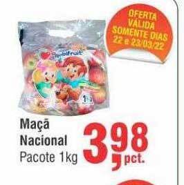 Higa Atacado Maçã Nacional oferta