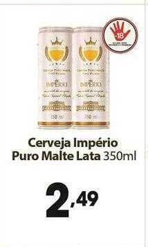 Coocerqui Cerveja Império Puro Malte Lata oferta