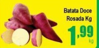 Higa's Supermercado Batata Doce Rosada 1kg oferta