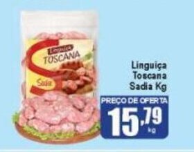 Higa's Supermercado Linguica Toscana Sadia 1kg oferta