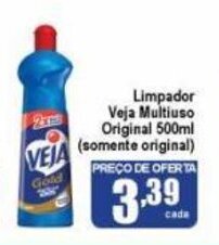 Higa's Supermercado Limpador Veja Multiuso Original 500ml oferta