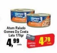 Atum Ralado Gomes da Costa lata 170g