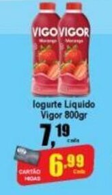 Higa's Supermercado Iogurte Liquido Vigor 800g oferta