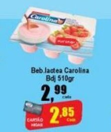Beb. Lactea Carolina bdj 510g