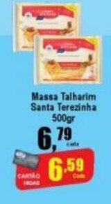 Higa's Supermercado Massa Talharim Santa Terezinha 500g oferta
