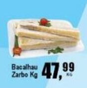 Higa's Supermercado Bacalhau Zarbo 1kg oferta