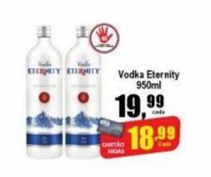 Higa's Supermercado Vodka Eternity 950ml oferta