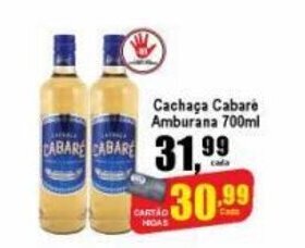 Cachaca Cabare Amburama 700ml