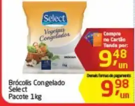 Tenda Atacado Brocolis congelado select 1 kg oferta
