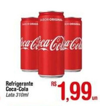 Fort Atacadista Refrigerante Coca Cola 310ml oferta