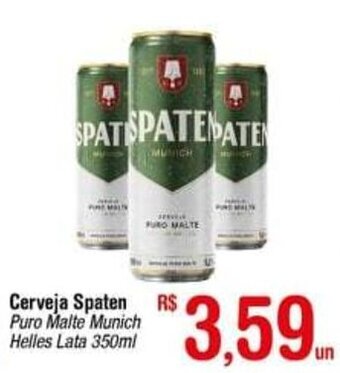 Fort Atacadista Cerveja Spaten 350ml oferta