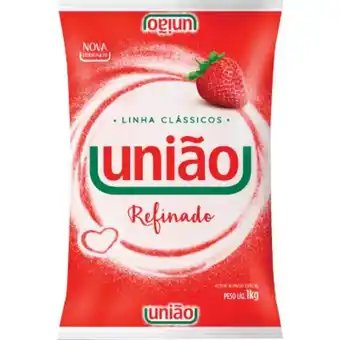 Atacadão Açúcar refinado pacote 1kg - união oferta