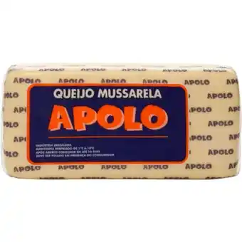 Atacadão Queijo mussarela peça por kg - apolo oferta