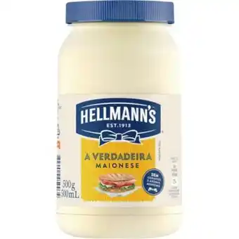 Atacadão Maionese pote 500g - hellmann's oferta