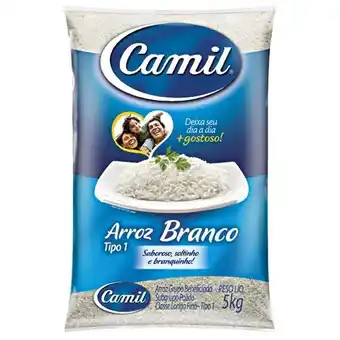 Arroz tipo 1 pacote 5kg - camil