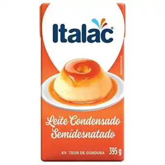 Atacadão Leite condensado semidesnatado tetra pak 395g - italac oferta