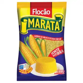 Atacadão Flocão de milho sem sal pacote 500g - maratá oferta