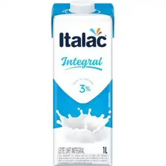 Atacadão Leite integral tetra pak com tampa 1litro - italac oferta