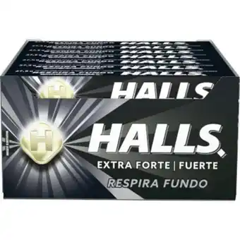 Atacadão Bala sabor extra forte caixa 21 unidades - halls oferta