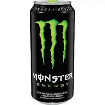 Atacadão Energético lata 473ml - monster energy oferta