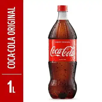 Pão de Açúcar Refrigerante coca-cola sabor original garrafa 1l oferta