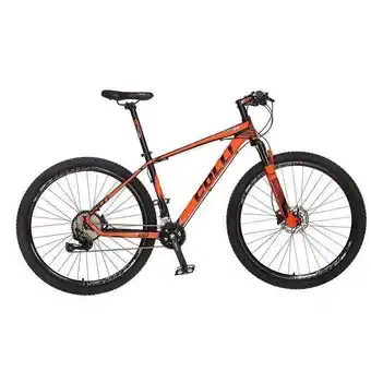 Bicicleta colli f11kit deore shimano aro 29 freio hidráulico quadro 17´´ 20v alumínio laranja - colli bike