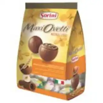 Ovinhos maxi ovetti ao leite sorini 250g