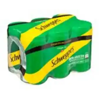 Sam's Club Refrigerante ginger ale schweppes pack 6 unidade 220ml cada oferta