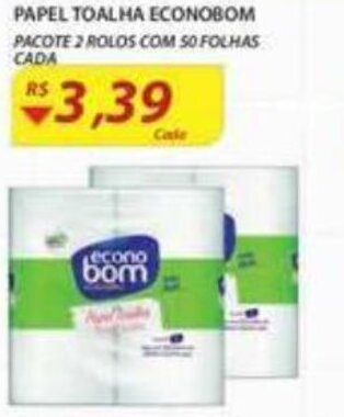Assaí Atacadista Papel Toalha Econobom oferta