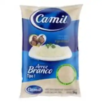 Sam's Club Arroz branco camil pacote 5kg oferta