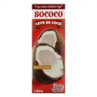 Sam's Club Leite de coco tradicional sococo garrafa 1l oferta
