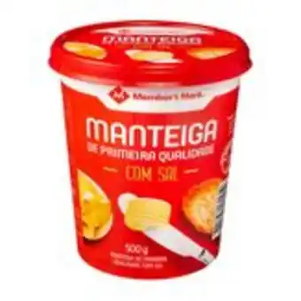 Sam's Club Manteiga com sal member's mark pote 500g oferta
