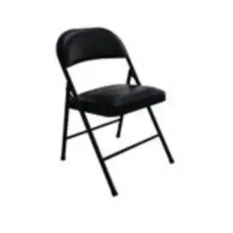 Sam's Club Cadeira dobrável almofada 83x42x38cm preta maxchief oferta