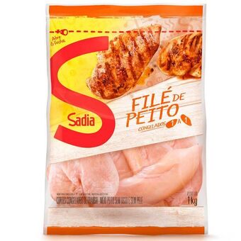 Mambo Filé de peito de frango congelado sadia 1kg oferta