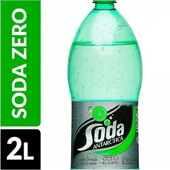Refrigerante soda limonada zero antarctica 2 litros