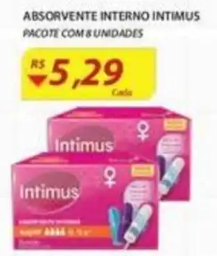 Assaí Atacadista Absorvente Inteiro Intimus oferta