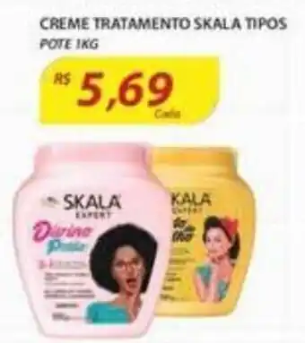 Assaí Atacadista Creme Tratamento Skala tipos 1kg oferta